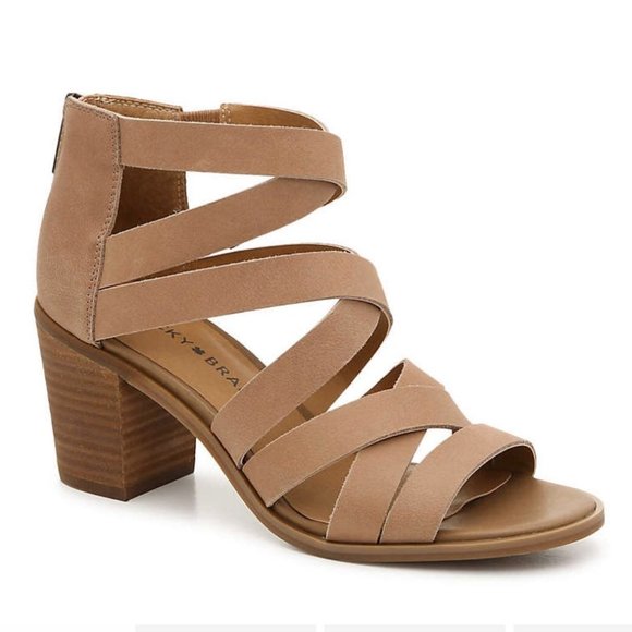 Lucky Brand Shoes - Lucky Brand Kallia Block Heel Strappy Sandals